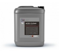 ACID CLEAN - очиститель неорганических загрязнений на минеральных кислотах - соляной и фосфорной, 5л