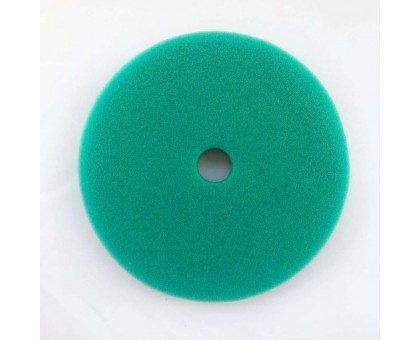 Круг полировальный поролоновый зеленый, тонкий, 150мм