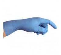 Перчатки Ansell Versatouch нитриловые уплотненные, 300мм, голубые 7,5-8