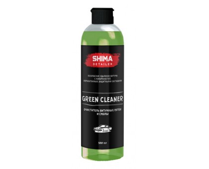 GREEN CLEANER - Очиститель битумных пятен и смолы, 0,5л