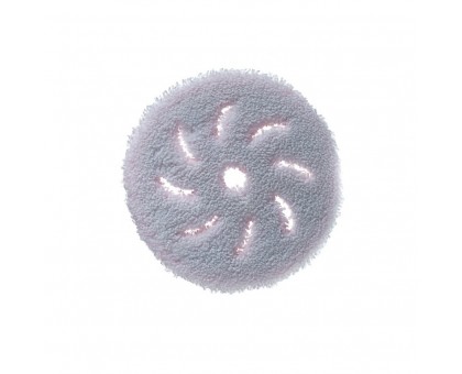 Круг полировальный микрофибровый белый на поролоне, доводочный, 125мм