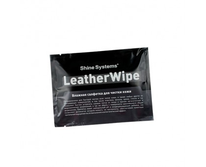 LeatherWipe - влажная салфетка для чистки кожи, 1 шт